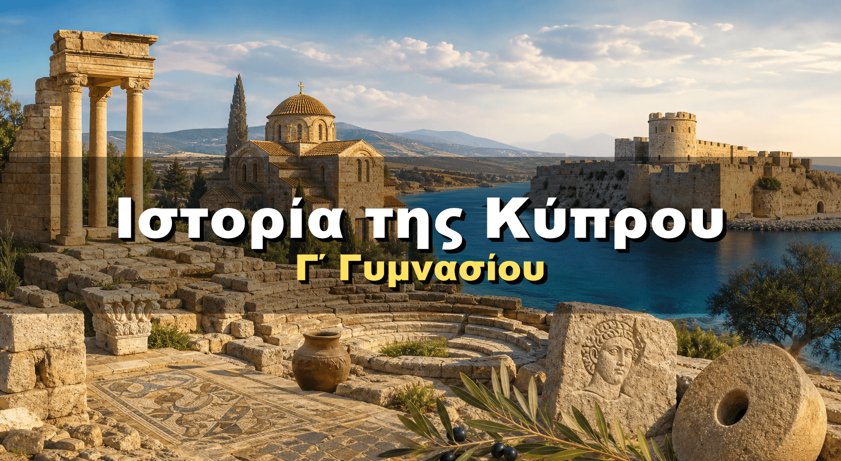 Ιστορία της Κύπρου Γ΄ Γυμνασίου image